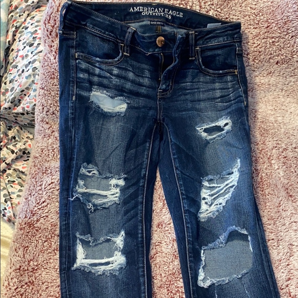 American Eagle super stretch size 8